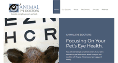 Desktop Screenshot of animaleyedoctors.com